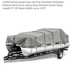 Heavy-Duty 1200D Pontoon Boat Cover – New in Bag