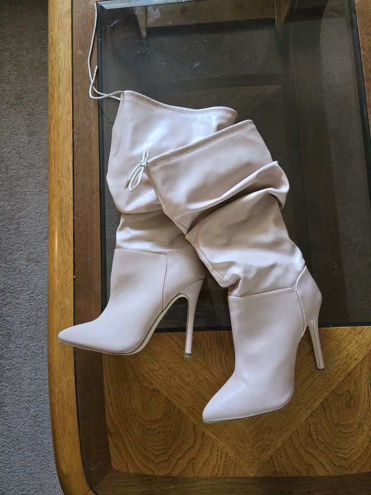 Sz 10 Leah High Heel Boots