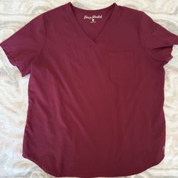 Easy STRETCH Chloe Women's 3-Pocket V-Neck Tuck-In Scrub Top 