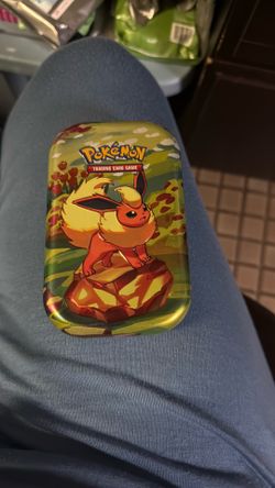 Pokemon mini tin empty