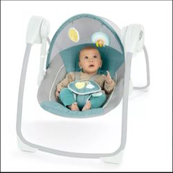Ingenuity Sun Valley Canopy Portable Swing - Teal