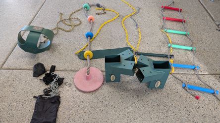 Swing set pieces