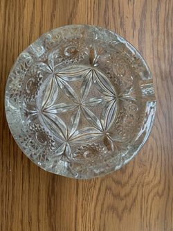 Gorgeous Waterford crystal ashtray, heavy elegant