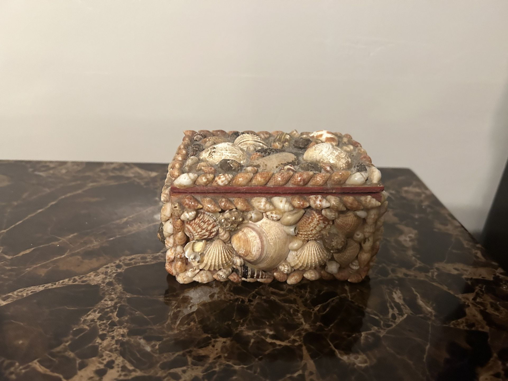 Small Shell Jewelry Box