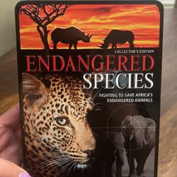 Endangered Species Set Of 5 DVDs