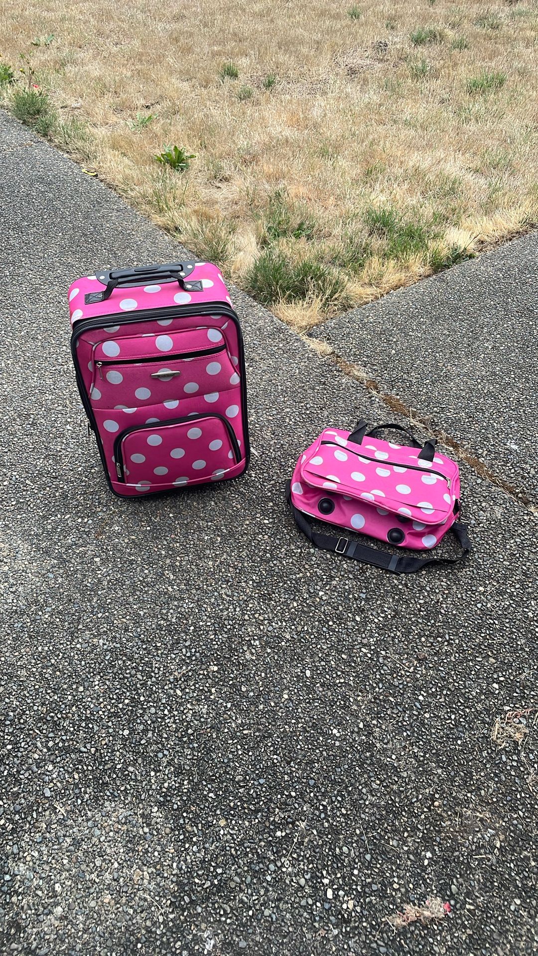 Kid Suitcase And Matching Bag