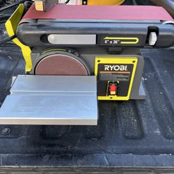 Ryobi Belt And Disc Sander 