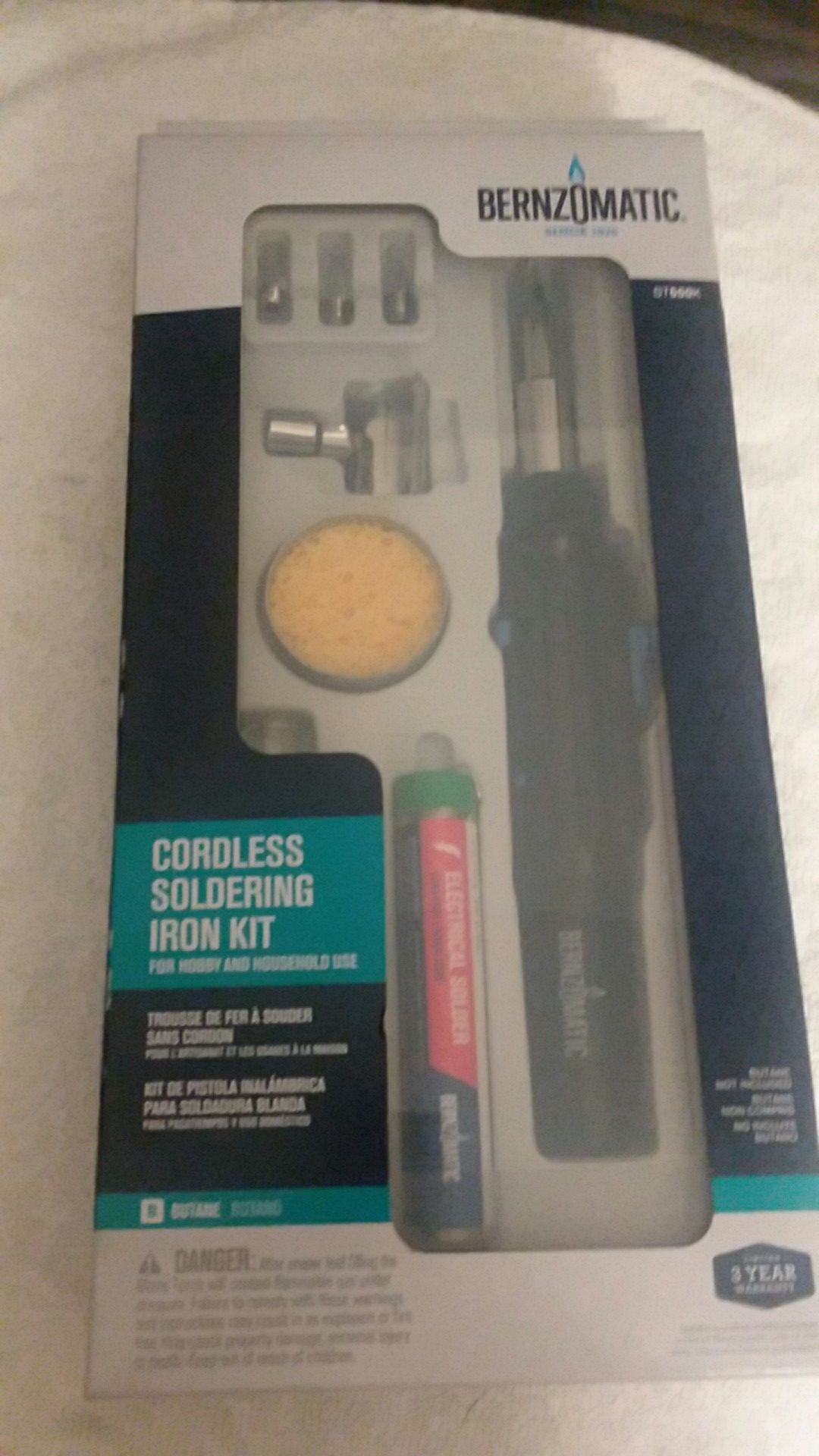 Bernzomatic Cordless Soldering Iron Kit