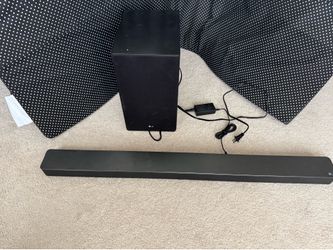 LG soundbar and sub