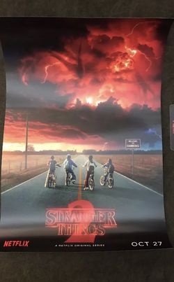 Stranger Things Comic-Con Exclusive Poster