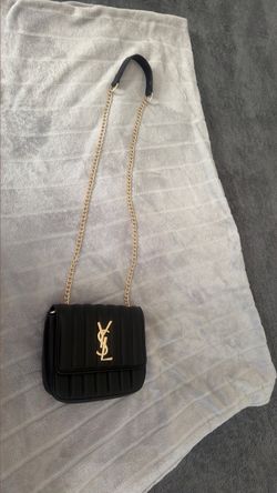 YSL Black & Gold purse