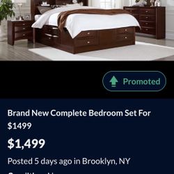 Bedroom Set On Sale 