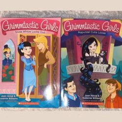Set of 2 Grimmtastic Girls Princess Books