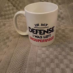 I'm My Defense Coffee Mug 