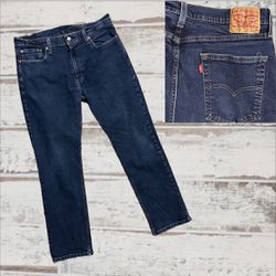 Levi’s Jeans 514 Denim Blue Straight Leg Size 36/30 Men’s