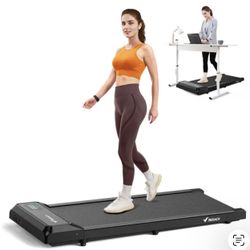 Walking Pad Treadmill Machine for Home, Under Desk Treadmill, LED Display, Compact Walking, Jogging, Running Machine 