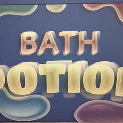 Bath Potion STEM activity.   Scientific and magical. 6 bath potion set. 2 sets available at 