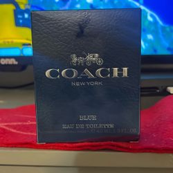 brand new Coach blue