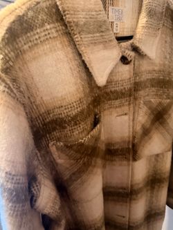 Time and Tru Plaid Shacket Size XXL