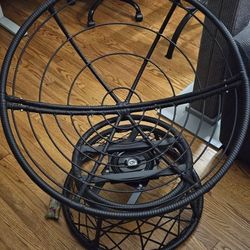 40" Ergonomic Wicker Papasan Chair,