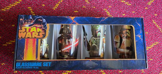 Star Wars glassware set