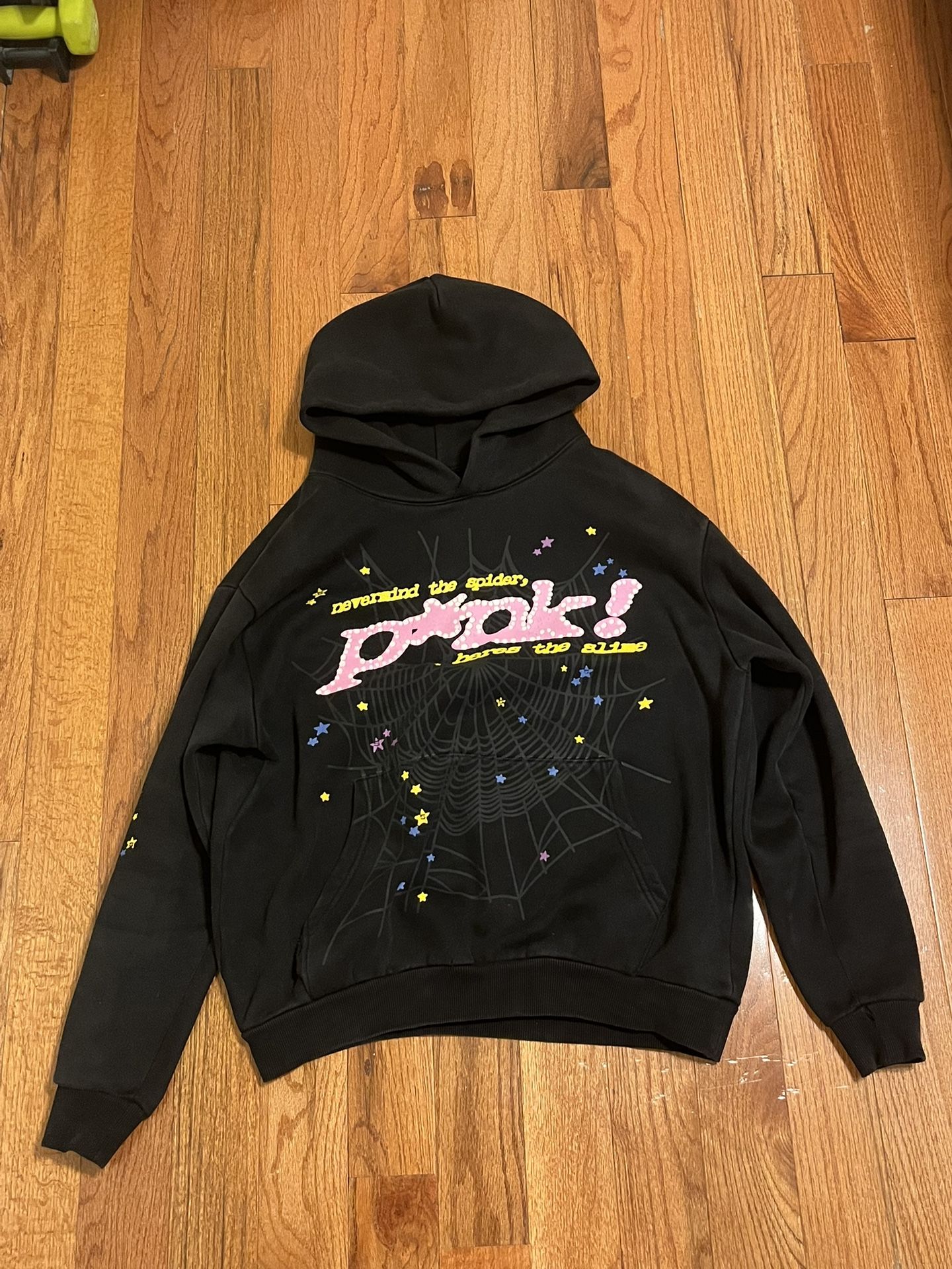 Sp5der Hoodie Black