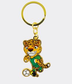 🏆FIFA World Cup™️ 2026🇲🇽🐆⚽️ ZAYU ⚽️ 🐆🇲🇽Mexico Mascot Keychain