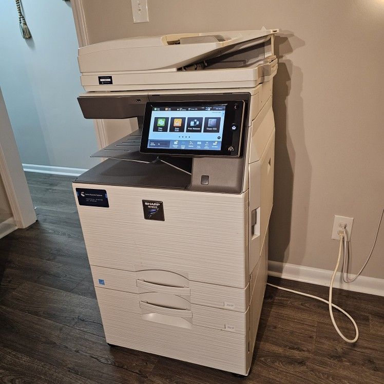 Sharp MX-M3070 printer: power on, for repair or spare parts (NEVER DISASSEMBLED)