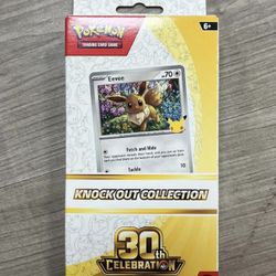 Pokémon 30th Celebration Knock Out Collection
