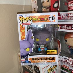 Beerus Eating Noodles Funko Pop 1110