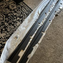 Side Skirts Body Kit Rocker Panel For Dodge For Charger 2015-2023 Black Pair