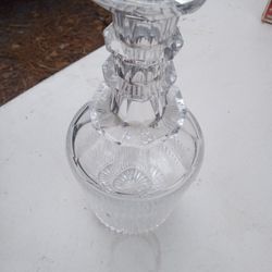Crystal Vase With Lid