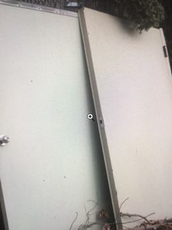 Metal Shed/Garage Doors