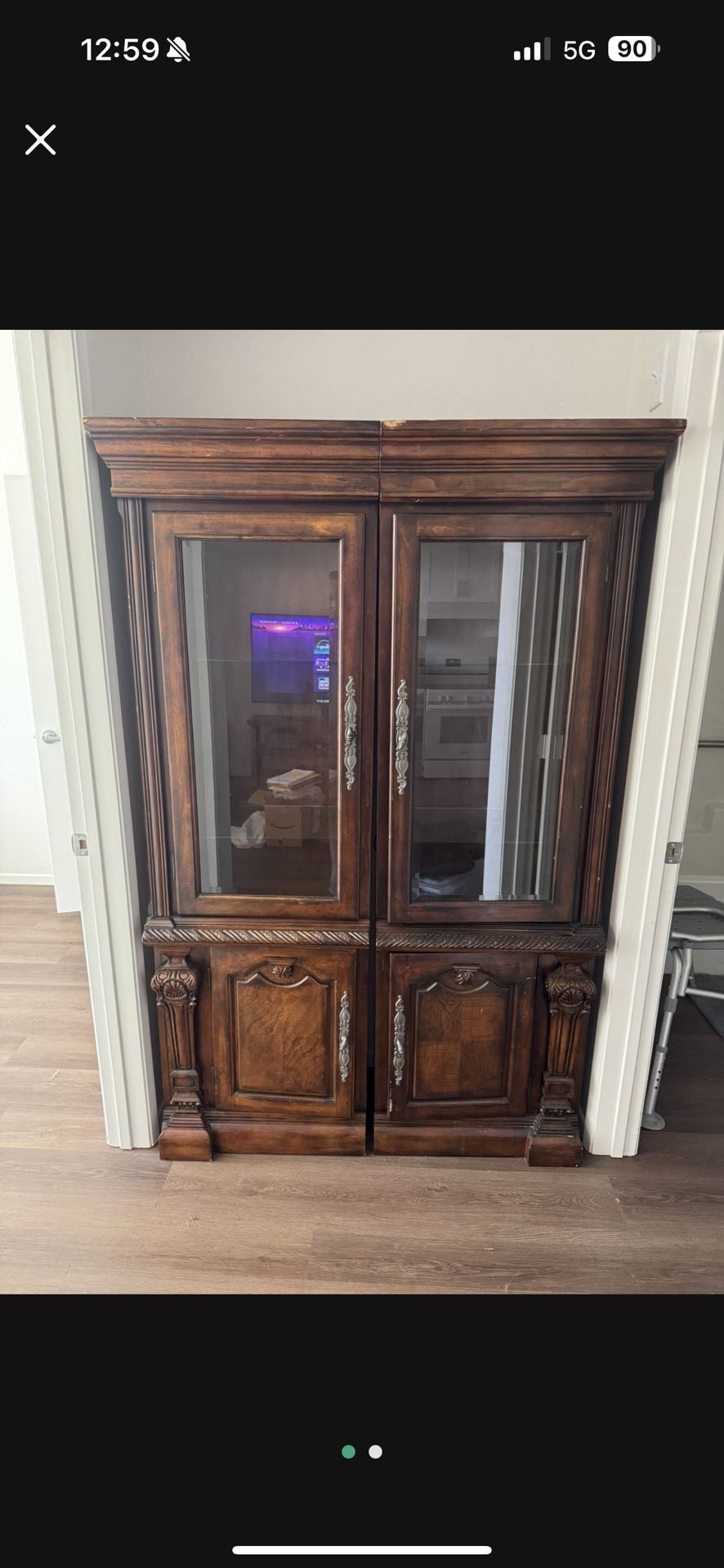 FREE Hutch And Display Case