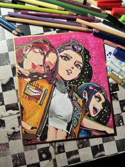 Shikishi Board Artwork