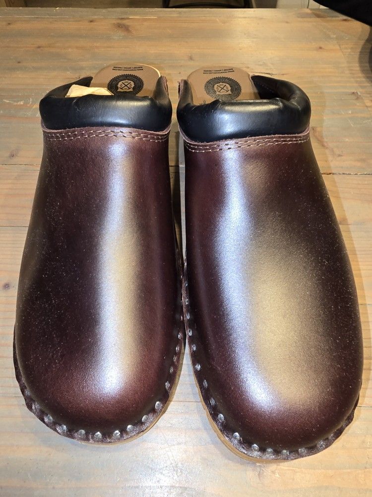 Troentorp Monet Bordeaux Slip-on Swedish Clogs