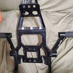 2022- 2025 Honda Grom Sub Cage w/ Titanium Scrape Bar