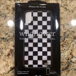 wildflower checkered case 