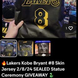 Kobe Statue Jersey 2/8/24 