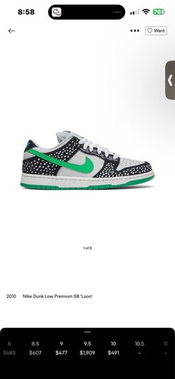 Nike SB low Loon 9.5m