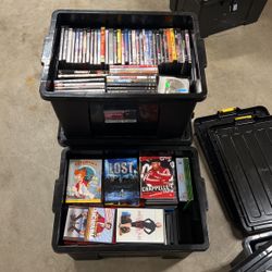 2 Totes Full Of DVDs