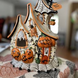 Tea Light Halloween House