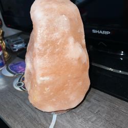 Large Natural Salt Lamp Pink