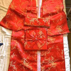 Japanese Kimono and Accessories shown