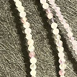 Amethyst anklets $14 Each