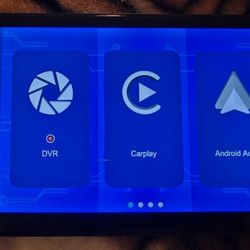 9" Apple Car play/adroid Auto/dashcam Unit