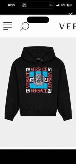 Versace hoodie XLarge basically brand new only worn once $1650