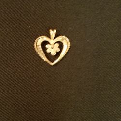 Valentine's Day Heart Charm
