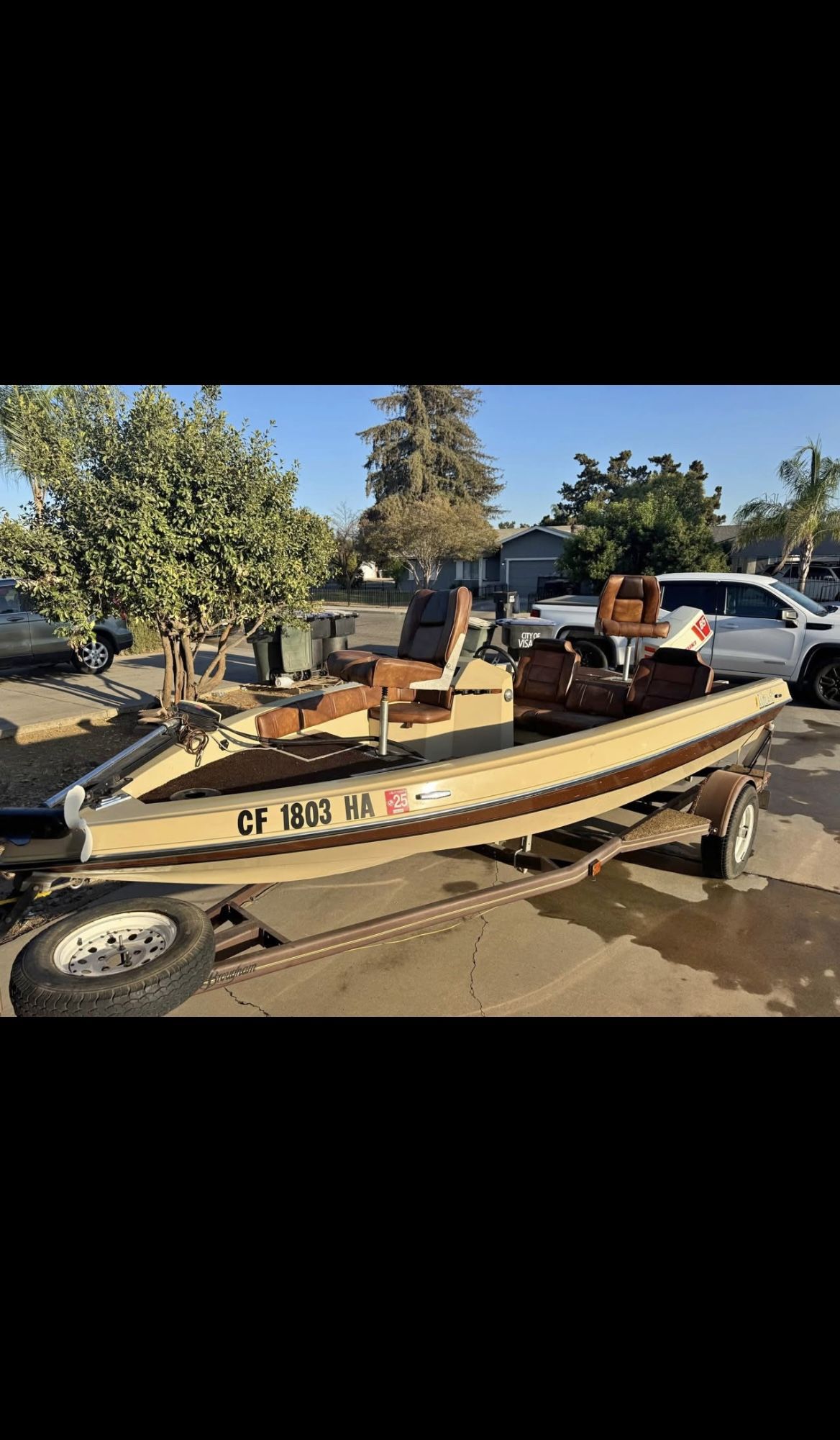 Monark Bass Boat 16ft