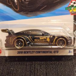 Hot Wheels 2018 Bentley Continental GT3 